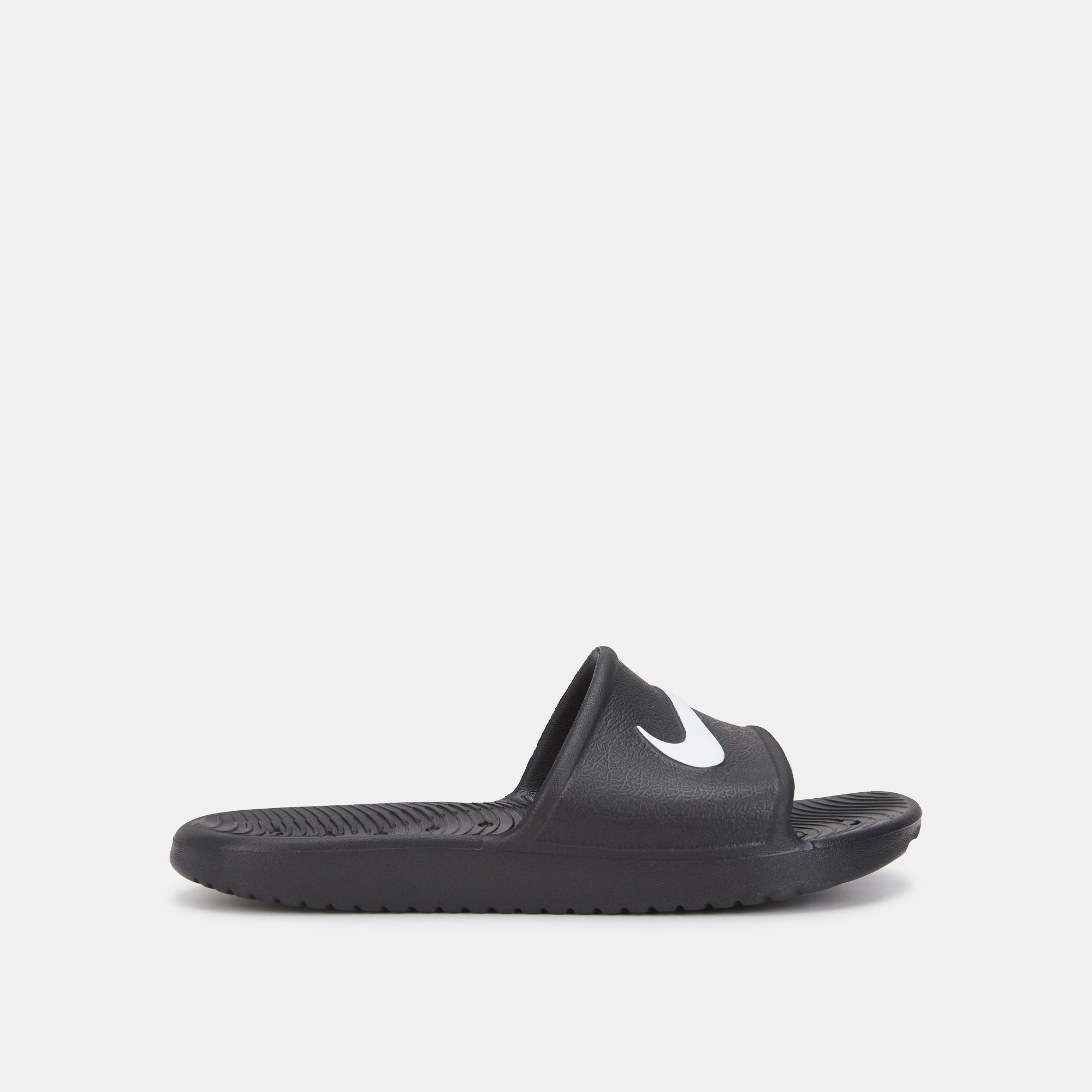 Kids Kawa Shower Slides Older Kids Black Nike in KSA SSS