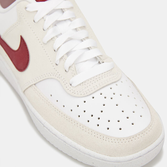 Nike Women's Court Vision Low Shoes White Nike Women's Court Vision Low Shoes White image number 4