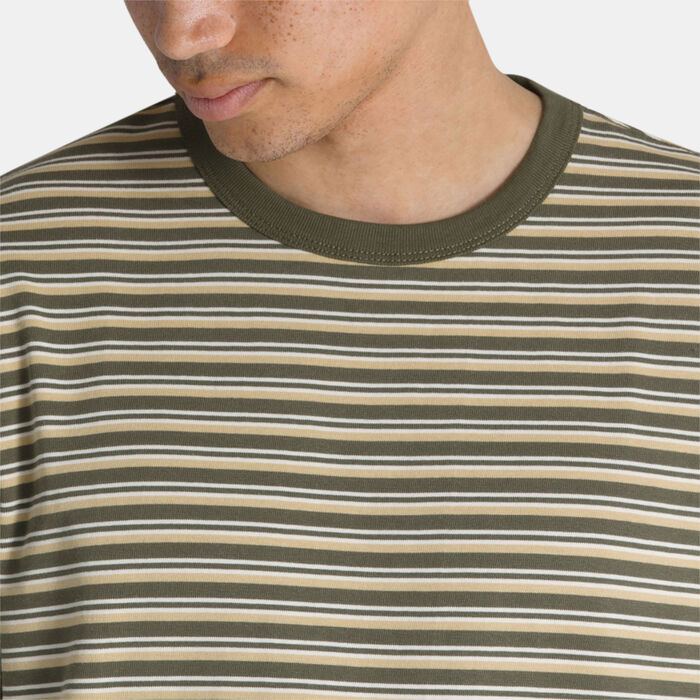 Vans Men's Awbrey II Striped T-Shirt Purple image number 3