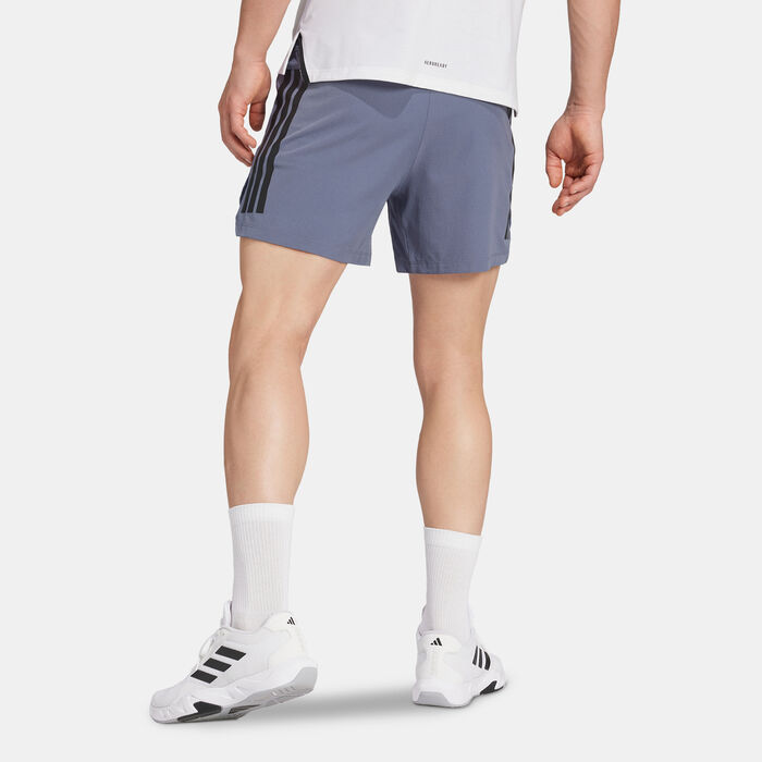 adidas Men's Power 3-Stripes Shorts Grey adidas Men's Power 3-Stripes Shorts Grey image number 1