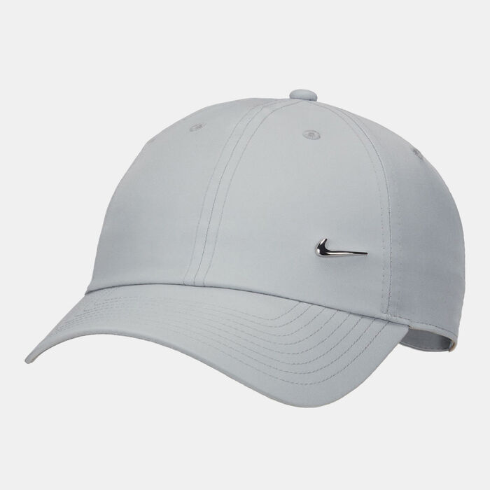 Nike Unisex Heritage86 Metal Swoosh Cap Grey image number 0