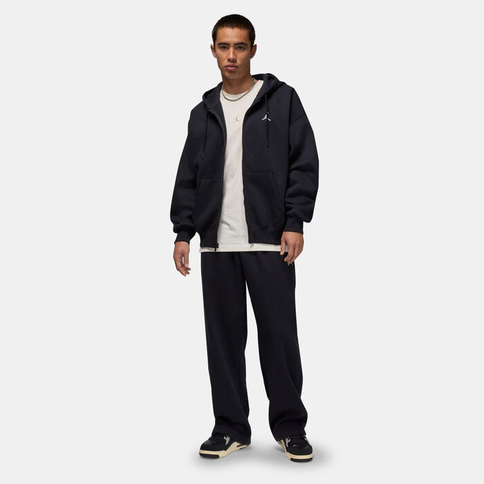 Jordan Men's Brooklyn Fleece Full-Zip Hoodie Black image number 2