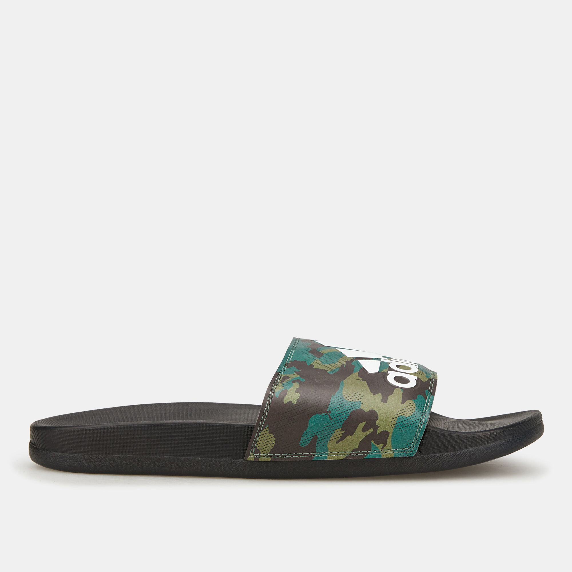 Adidas camouflage slide hotsell