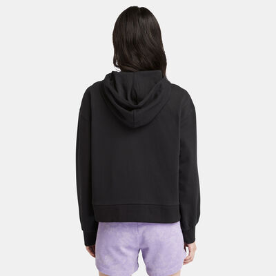 Timberland Women's Stack Logo Hoodie Black