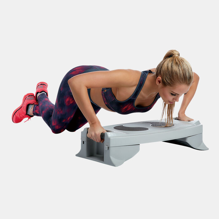 Body Sculpture Gym Worker with DVD (Stepper) Grey Body Sculpture Gym Worker with DVD (Stepper) Grey image number 2