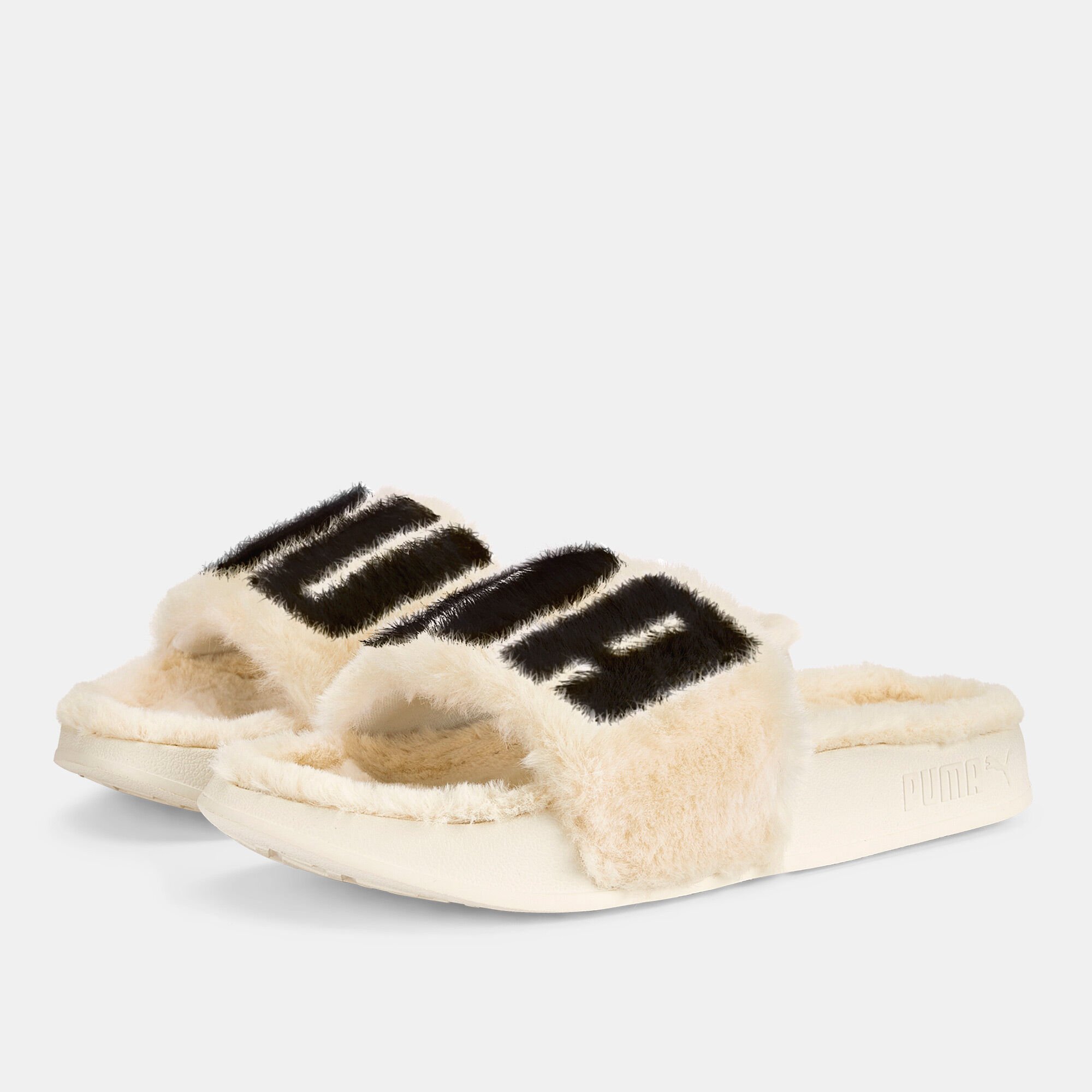 Puma sandals women fur sale