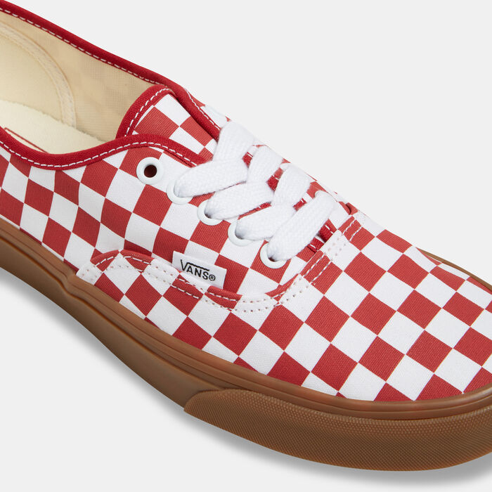 Vans Authentic Unisex Shoes Red Vans Authentic Unisex Shoes Red image number 3
