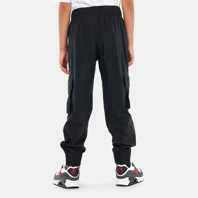 Nike Kids' Sportswear Woven Cargo Pants (Older Kids) Black