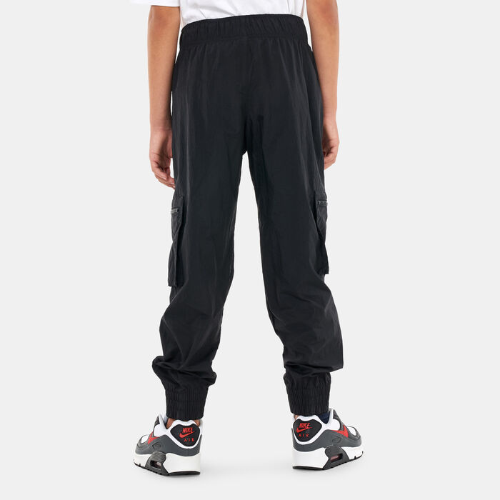 Nike Kids' Sportswear Woven Cargo Pants (Older Kids) Black image number 1
