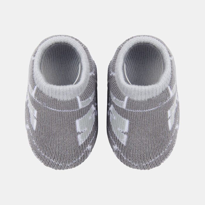 New Balance Kids' Classic Booties (2 Pairs) Grey New Balance Kids' Classic Booties (2 Pairs) Grey image number 1