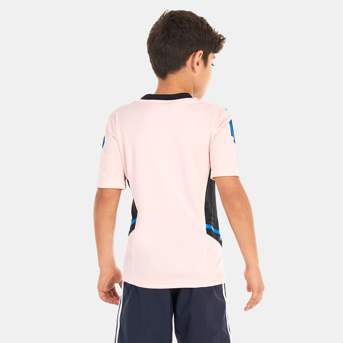 adidas Kids' Manchester United Condivo 22 Training Jersey Pink image number 1