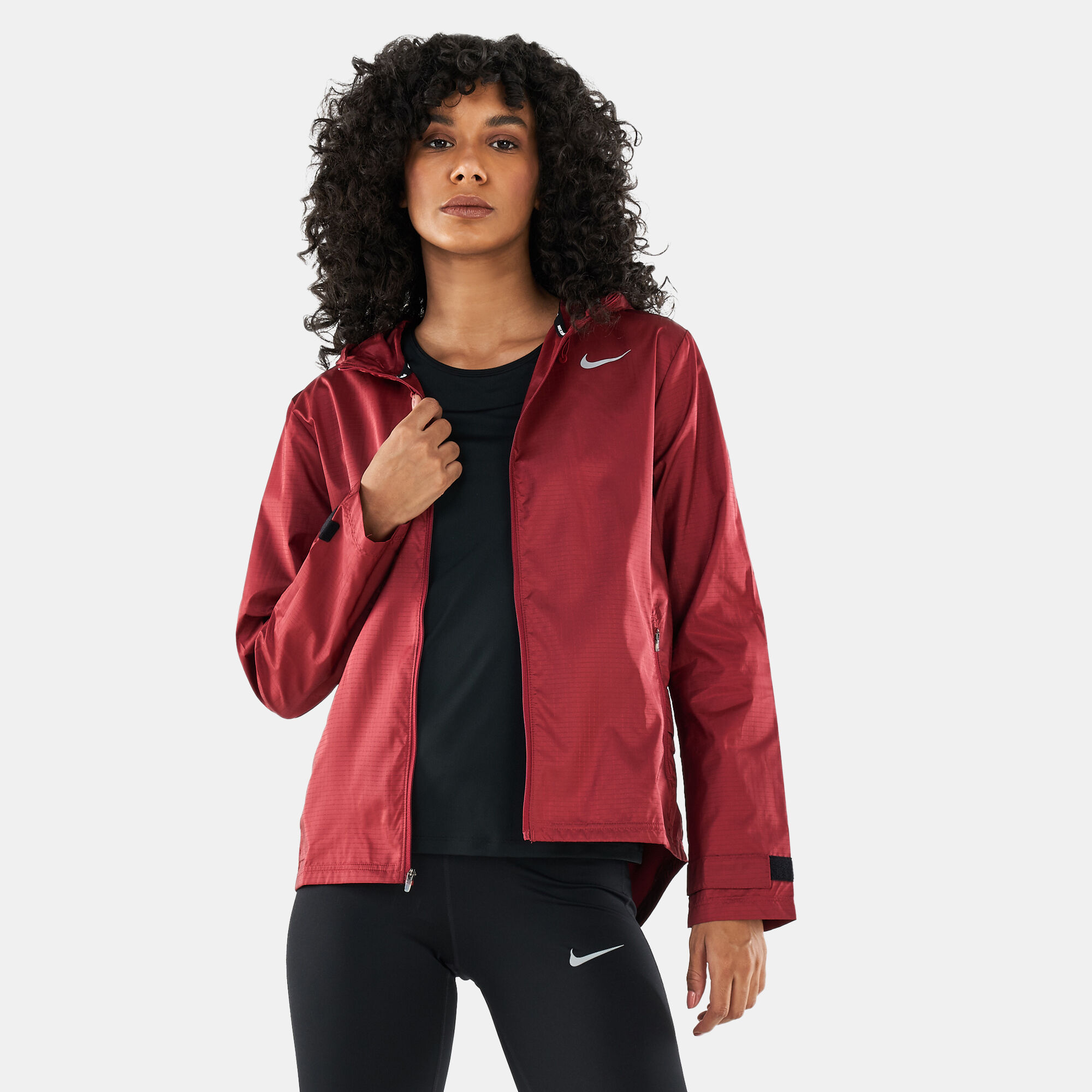 Women s Essential Running Jacket Red Nike in KSA SSS
