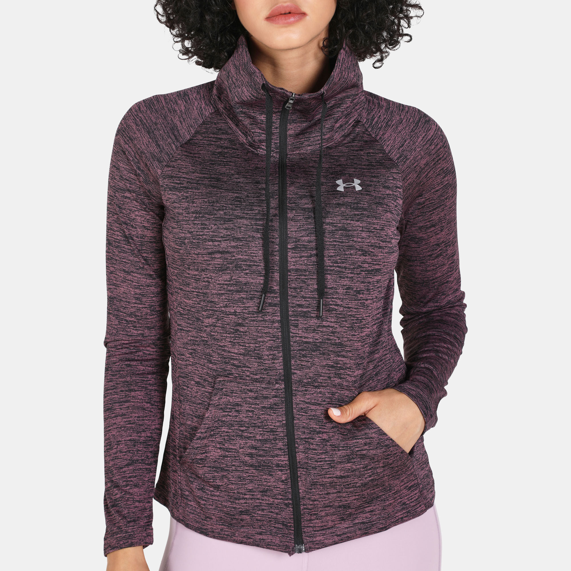 Women's under armour outlet tech full zip jacket