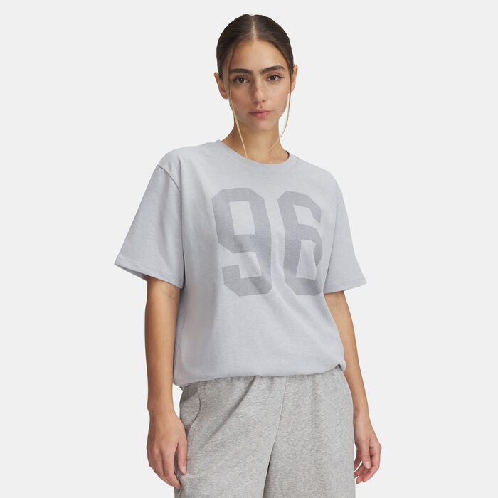Under Armour Women's 96 Graphic T-Shirt Grey image number 0