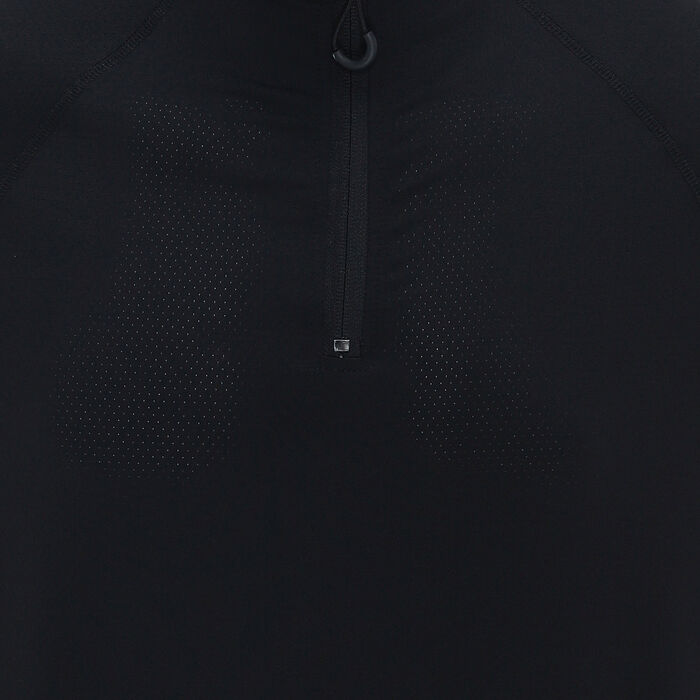 Sun and Sand Sports Men's Quarter Zip T-Shirt Black Sun and Sand Sports Men's Quarter Zip T-Shirt Black image number 2