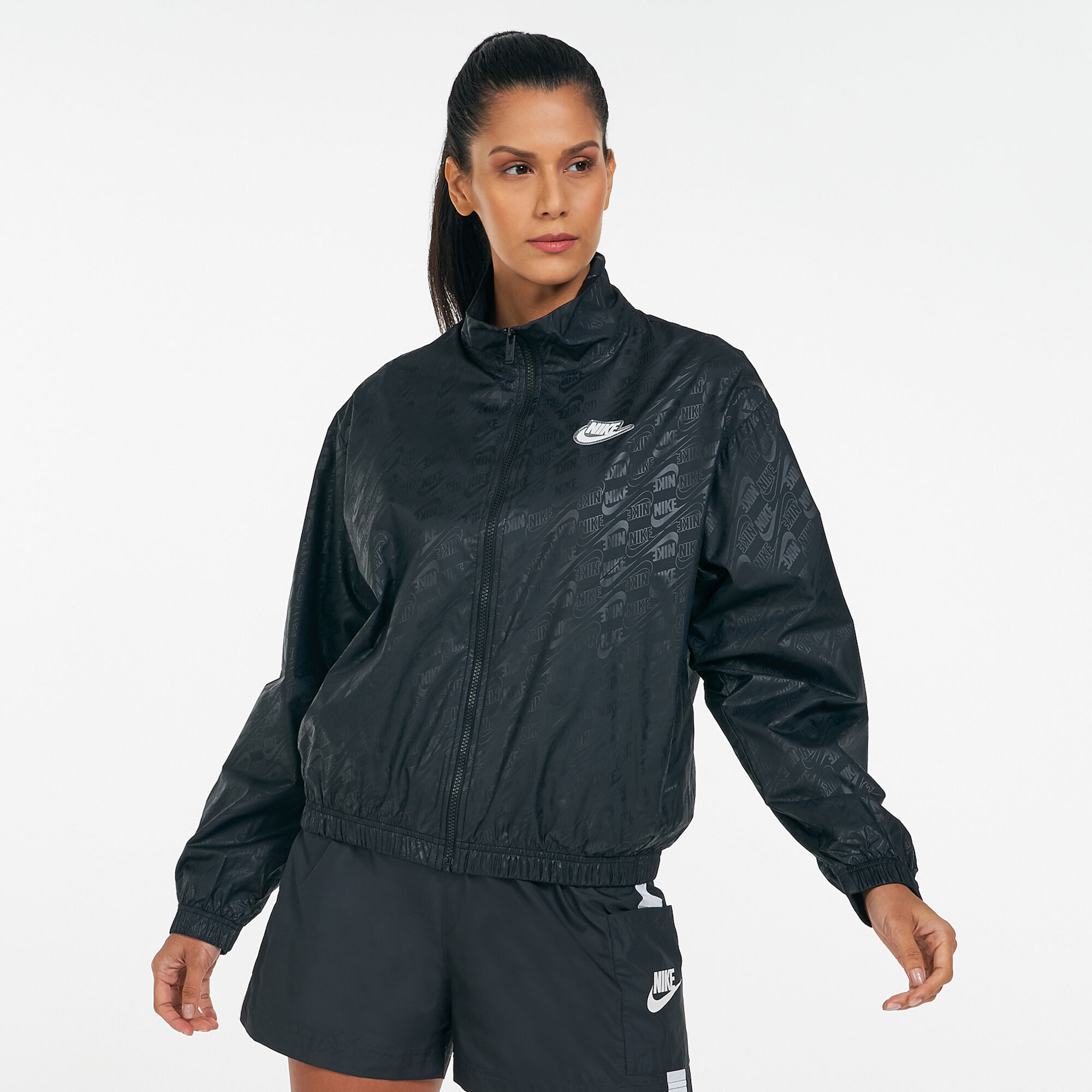 Nike sportswear graphic top windbreaker