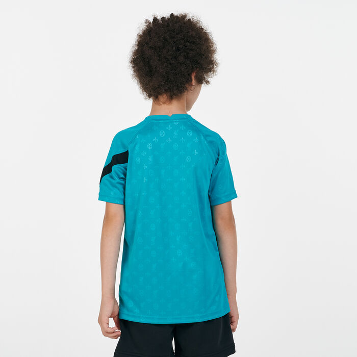 Nike Kids' Liverpool F.C. Dri-FIT T-Shirt Green Nike Kids' Liverpool F.C. Dri-FIT T-Shirt Green image number 1
