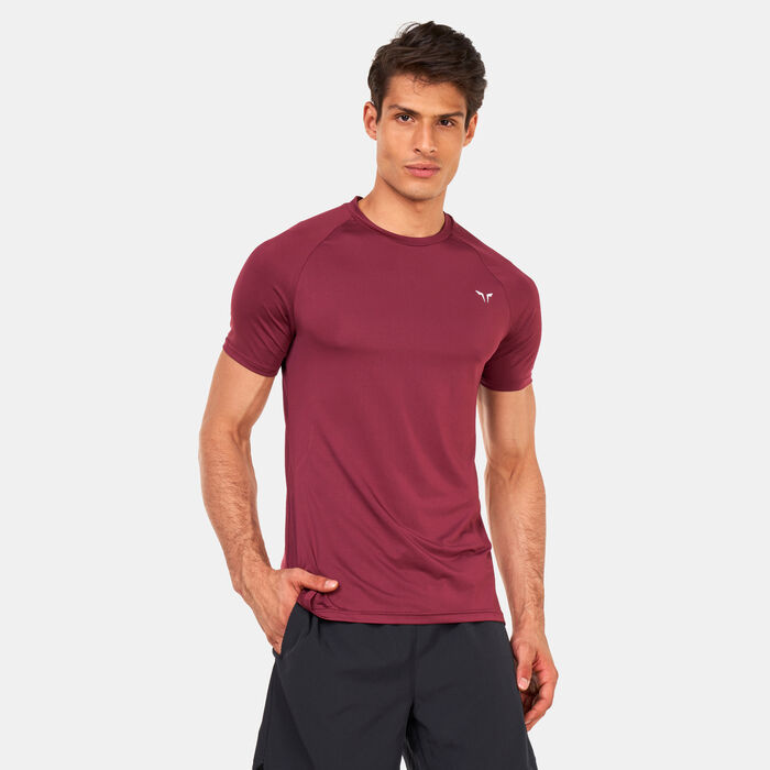 SQUATWOLF Men's Limitless Razor T-Shirt Red SQUATWOLF Men's Limitless Razor T-Shirt Red image number 0
