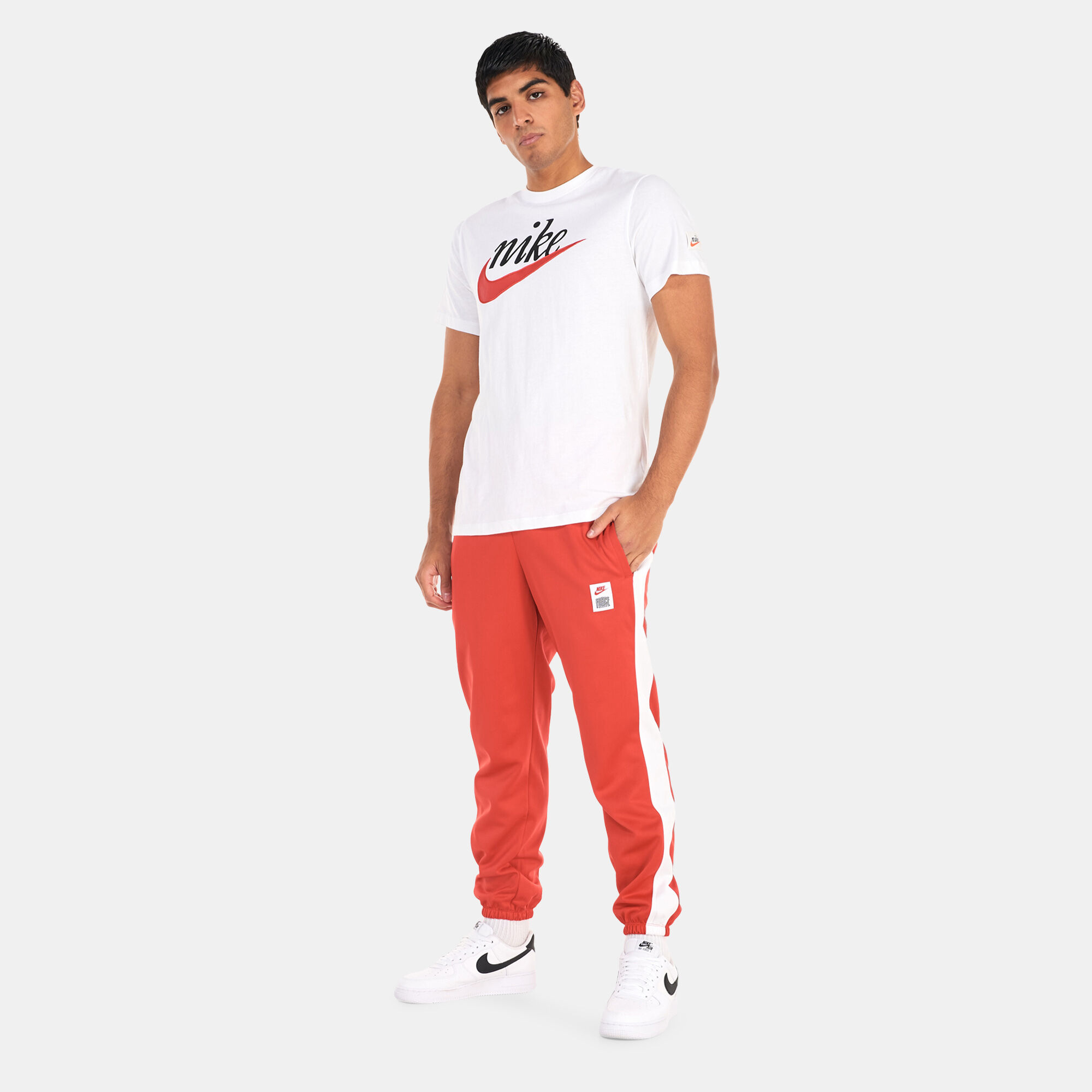 Men s Therma FIT Starting 5 Basketball Fleece Pants Red Nike in KSA SSS