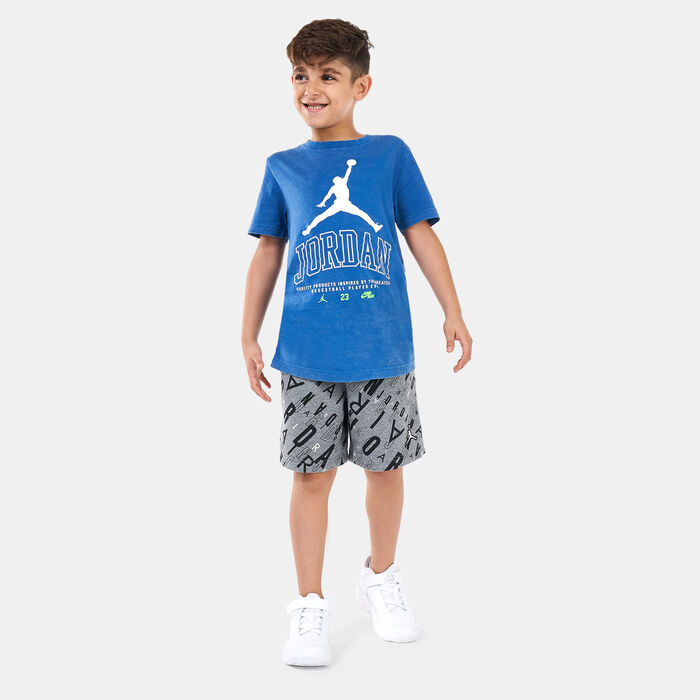 Jordan Kids' Essentials HBR Shorts Blue image number 2