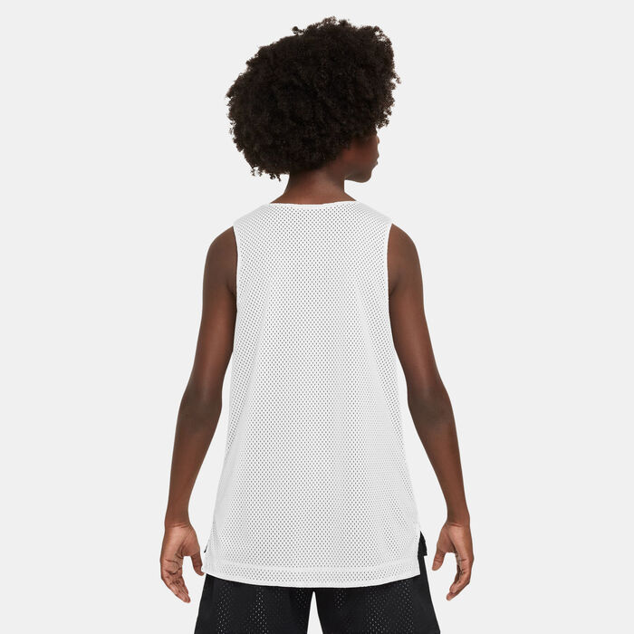 Nike Kids' Dri-FIT Basketball Tank Top White image number 1