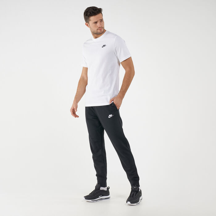 Nike Men's Sportswear Club T-Shirt White Nike Men's Sportswear Club T-Shirt White image number 2