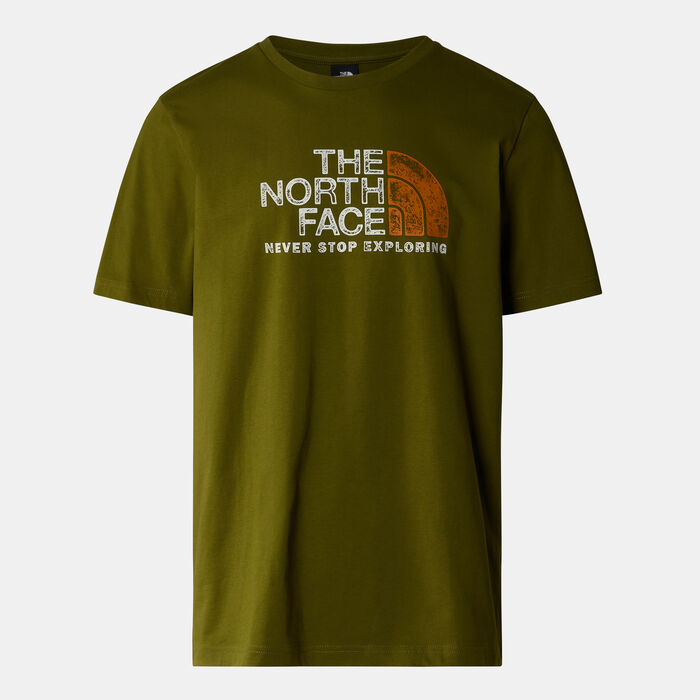 The North Face Men's Rust 2 T-Shirt Green The North Face Men's Rust 2 T-Shirt Green image number 0