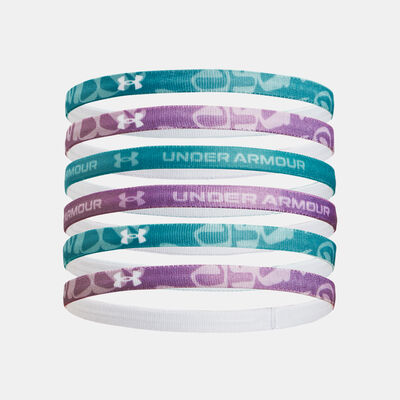 Under Armour Kids' Graphic Headbands - 6 Pieces (Younger and Older Kids) Green
