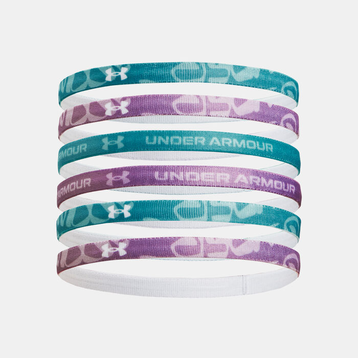 Under Armour Kids' Graphic Headbands - 6 Pieces (Younger and Older Kids) Green image number 0