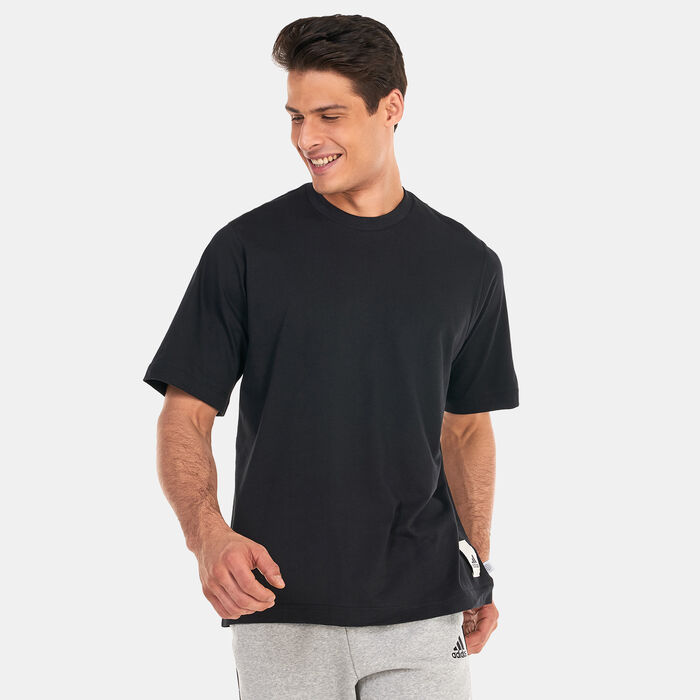 adidas Men's Lounge T-Shirt Black adidas Men's Lounge T-Shirt Black image number 0