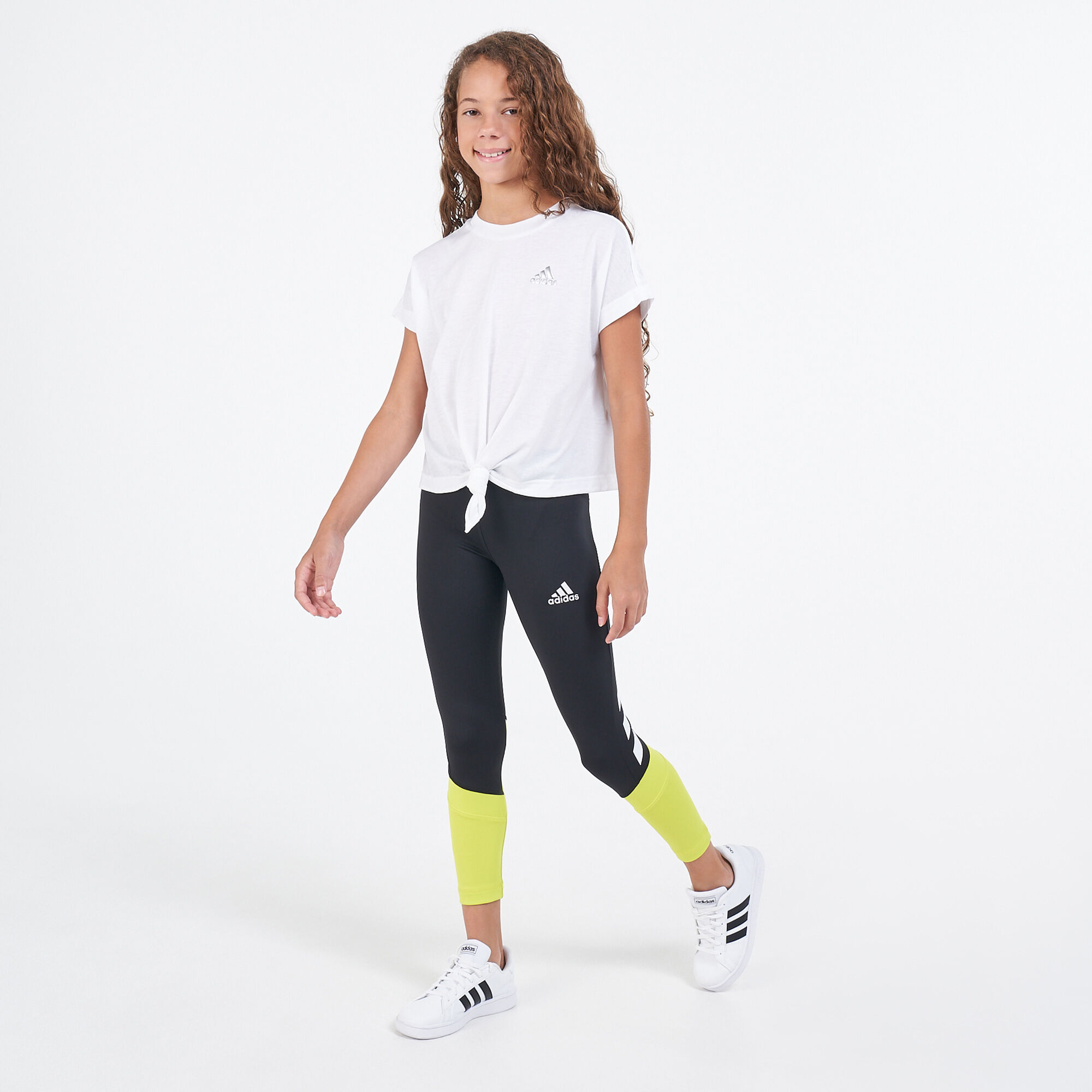 Adidas sale leggings youth