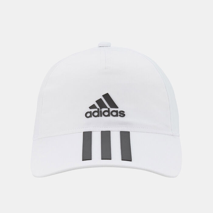 adidas AEROREADY 3-Stripes Baseball Cap White adidas AEROREADY 3-Stripes Baseball Cap White image number 0
