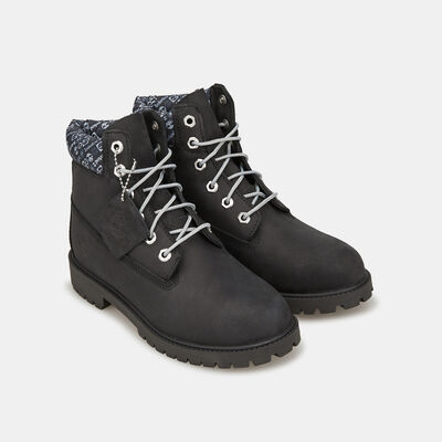 Timberland Kids' Premium 6-Inch Waterproof Boot Black