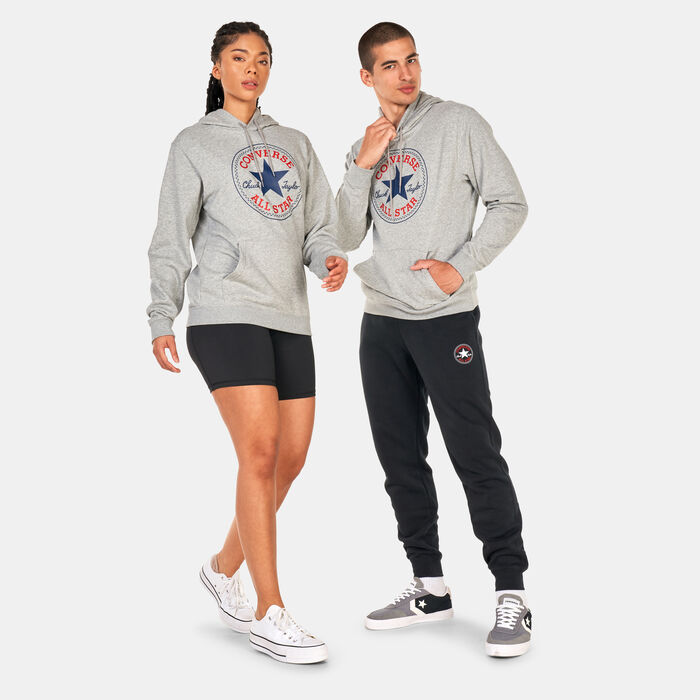 Converse Chuck Patch Core Pullover Hoodie Grey image number 2