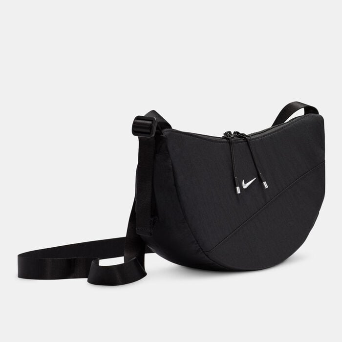 Nike Men's Aura Crescent Crossbody Bag Black Nike Men's Aura Crescent Crossbody Bag Black image number 2