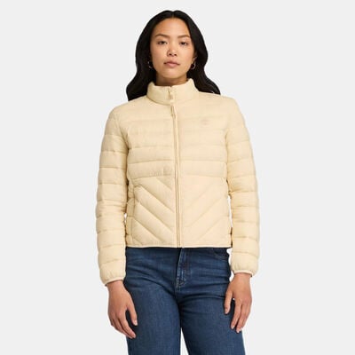 Timberland Women's Axis Peak DWR Hiking Jacket Beige Timberland Women's Axis Peak DWR Hiking Jacket Beige