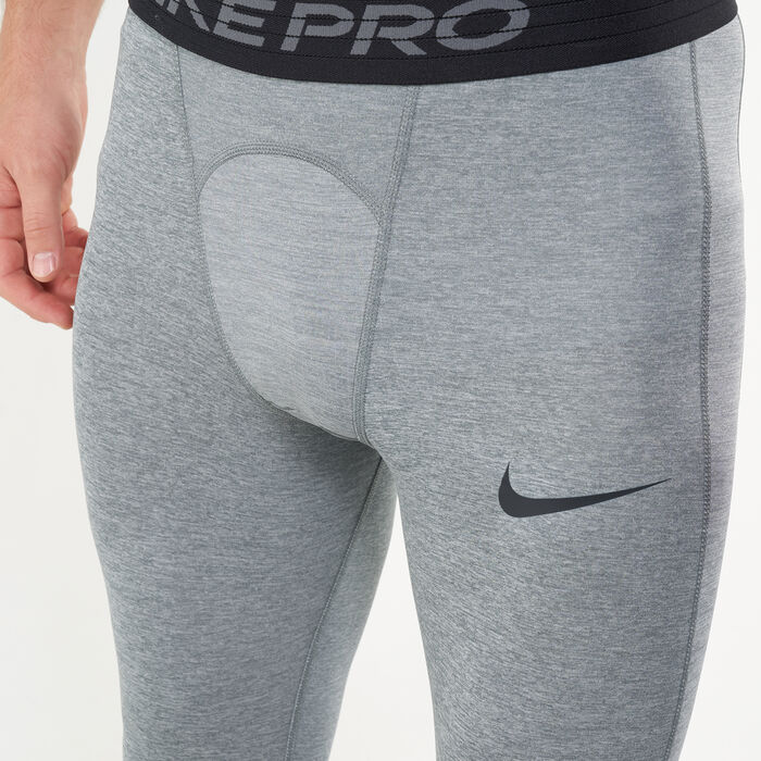 Buy Nike Men's Pro 3/4 Tights Grey in KSA -SSS