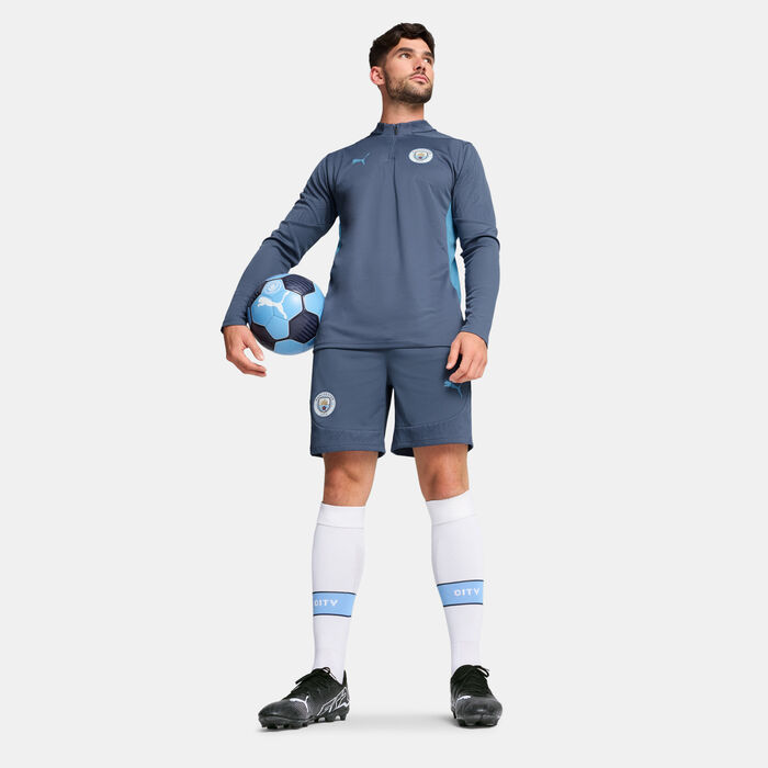 PUMA Men's Manchester City Training Football Shorts Blue image number 2