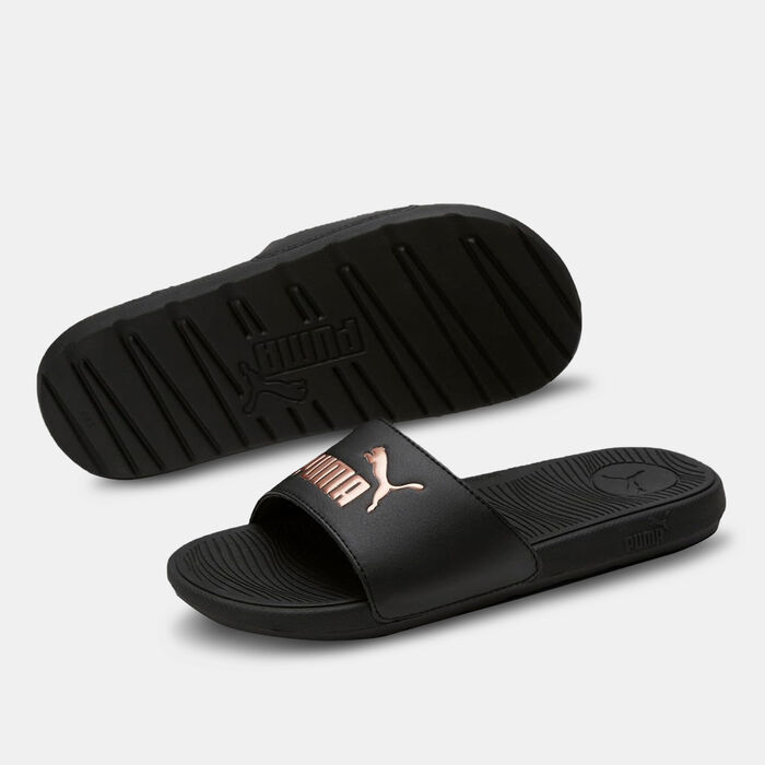 PUMA Women's Cool Cat 2.0 Slides Black PUMA Women's Cool Cat 2.0 Slides Black image number 4