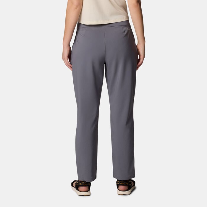 Columbia Women's All Seasons Hiking Pull-On Pants Grey Columbia Women's All Seasons Hiking Pull-On Pants Grey image number 1