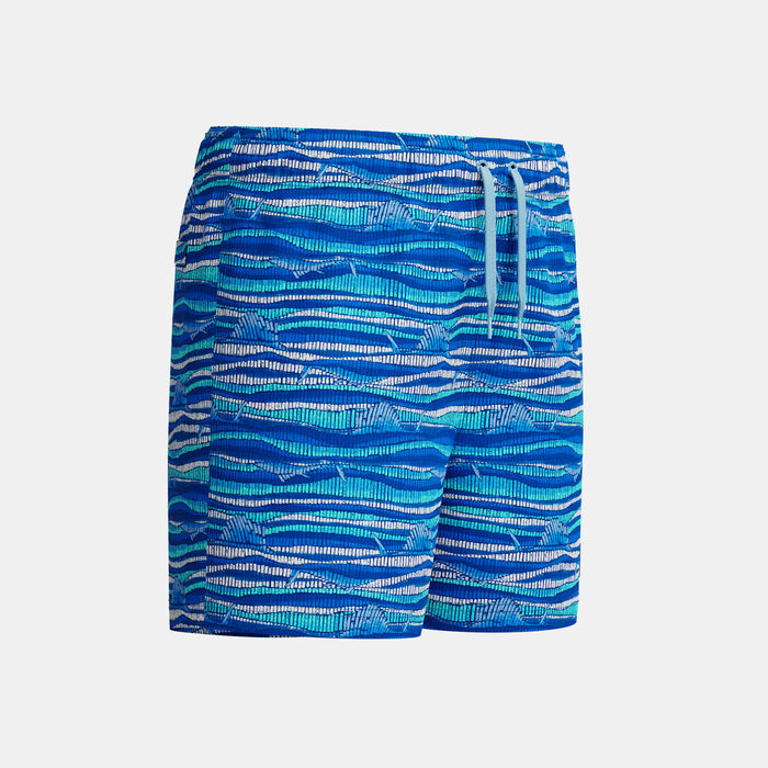 Speedo Kids' Digi Printed Swimming Shorts Blue Speedo Kids' Digi Printed Swimming Shorts Blue image number 2
