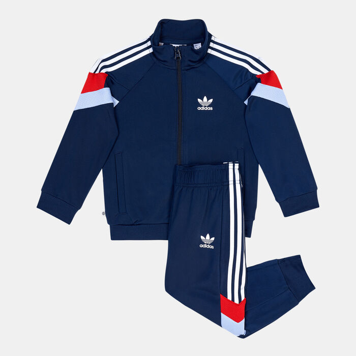 adidas Originals Kids' Rekive Tracksuit Blue adidas Originals Kids' Rekive Tracksuit Blue image number 0