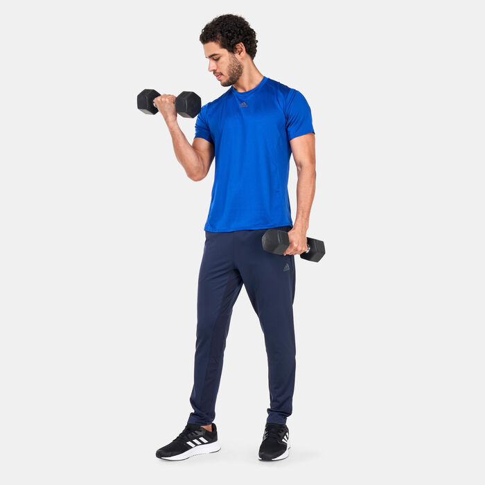 adidas Men's Hiit Engineered Training T-Shirt Blue adidas Men's Hiit Engineered Training T-Shirt Blue image number 2