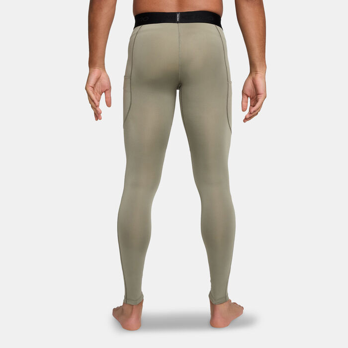 Nike Men's Pro Dri-FIT Training Tights Green image number 1