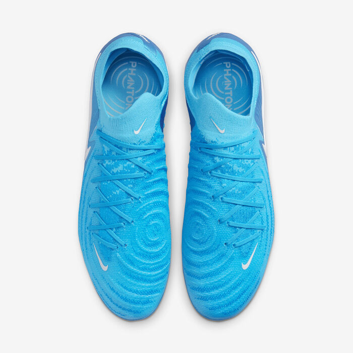 Nike Men's Phantom GX 2 Elite Firm Ground Football Shoes Blue Nike Men's Phantom GX 2 Elite Firm Ground Football Shoes Blue image number 3