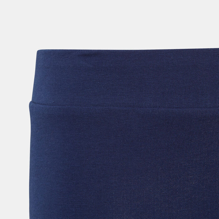 adidas Kids' Essentials Big Logo Leggings Blue adidas Kids' Essentials Big Logo Leggings Blue image number 2