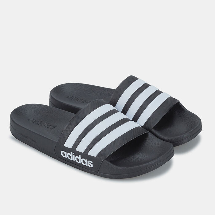 adidas Men's Adilette Shower Slides Black adidas Men's Adilette Shower Slides Black image number 0