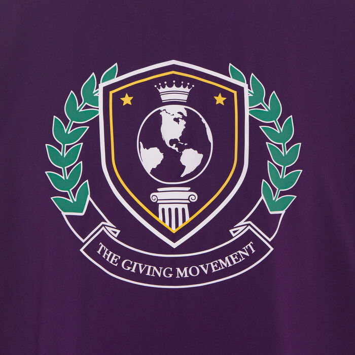 The Giving Movement Men's Crest T-Shirt Red The Giving Movement Men's Crest T-Shirt Red image number 2