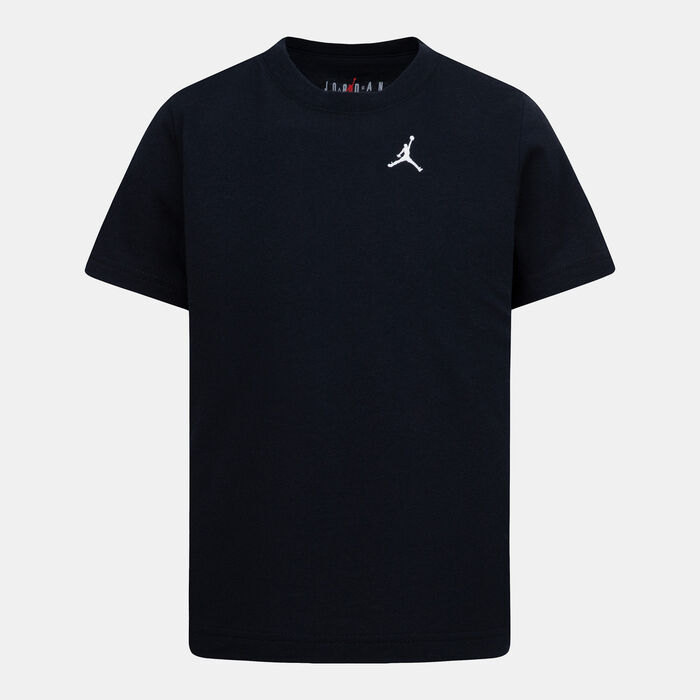 Jordan Kids' Jumpman Air Embroidered T-Shirt Black Jordan Kids' Jumpman Air Embroidered T-Shirt Black image number 0
