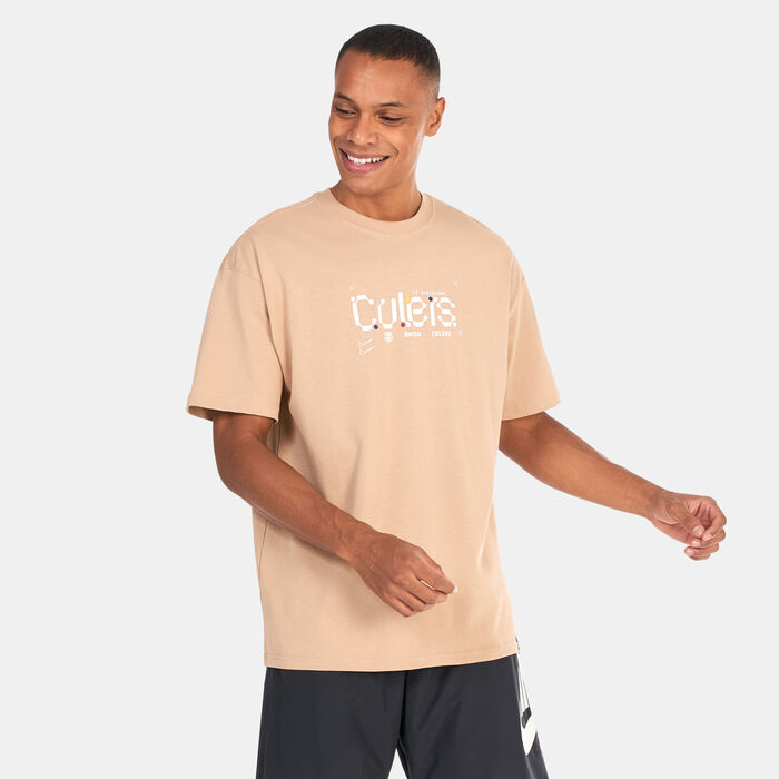 Nike Men's FC Barcelona Air Traffic T-Shirt Brown Nike Men's FC Barcelona Air Traffic T-Shirt Brown image number 0